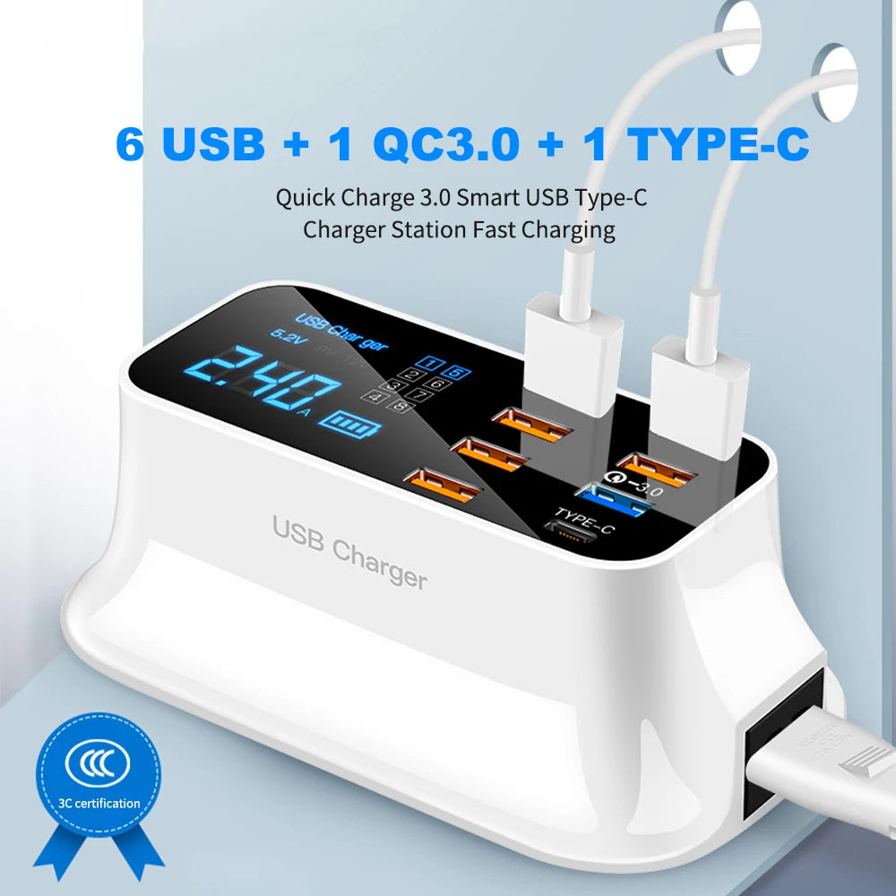 8-Port Quick Charge