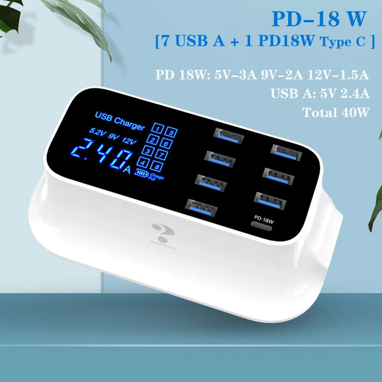 8-Port Quick Charge