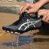 Elastic Lock Laces Mesh Breathable Hike Footwear shown in action, showcasing lightweight and water-resistant features.