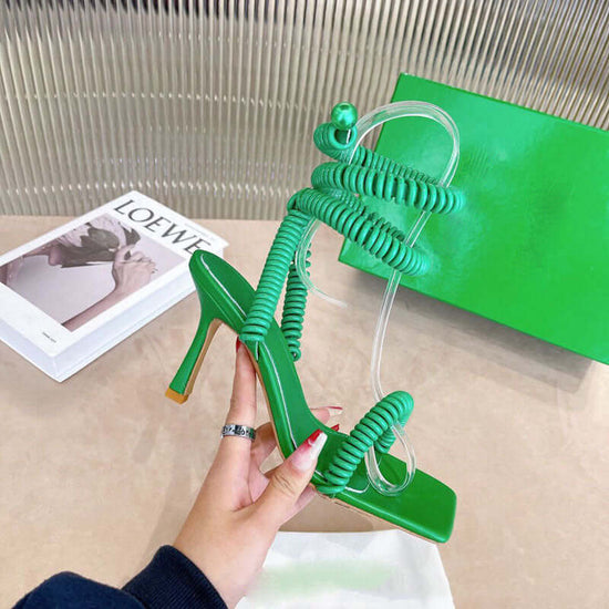 Green Phone Cord 