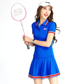 Women Badminton Suit Golf Clothes Tennis Volleyball Apparel Baseball Ping Pong Sportswear Running Fitness Jogging Gym Yoga SetWomen